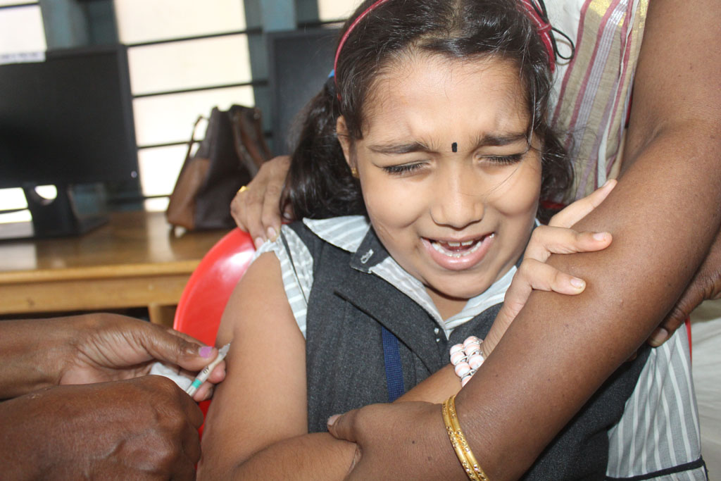 Measles Rubella Vaccination Campaign.