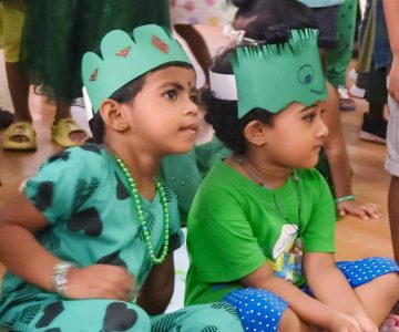 World Nature Conservation Day Green Day Celebrations by Pre- Primary section